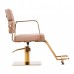 Hairdressing Chair GABBIANO PORTO GOLD biege